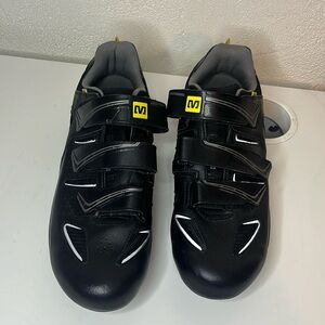 Mavic Ergofit Cycling Sneakers Shoes Men’s US Sz 11 Black